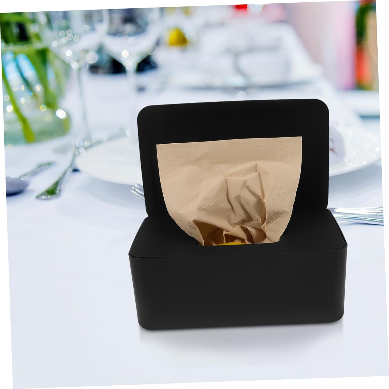 BESTOYARD Wet Wipes Storage Box Plastic Wipe Dispenser Office Bathroom Use Dispenser Case for Easy Access