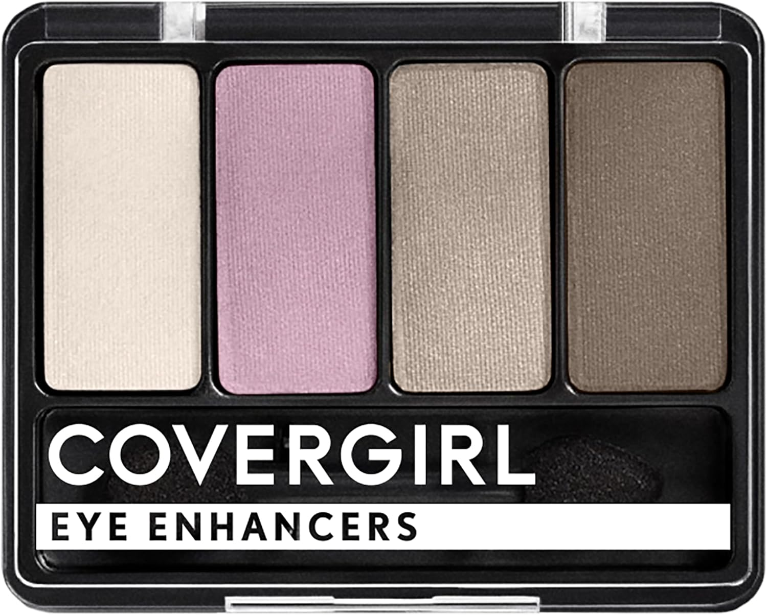 COVERGIRL - Eye Enhancers 4-Kit Eyeshadow, Silky, Sheer Formula, Double Ended Applicator, 100% Cruelty-Free