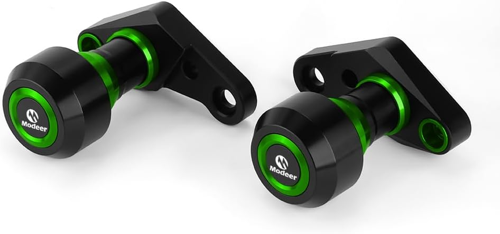 Modeer Motorcycle Frame Sliders Compatible with ZX-6R 2024 2025 Anti-Collision Falling Protector Crash Pads Ninja Zx6R Zx 6R Accessories Green image number 4