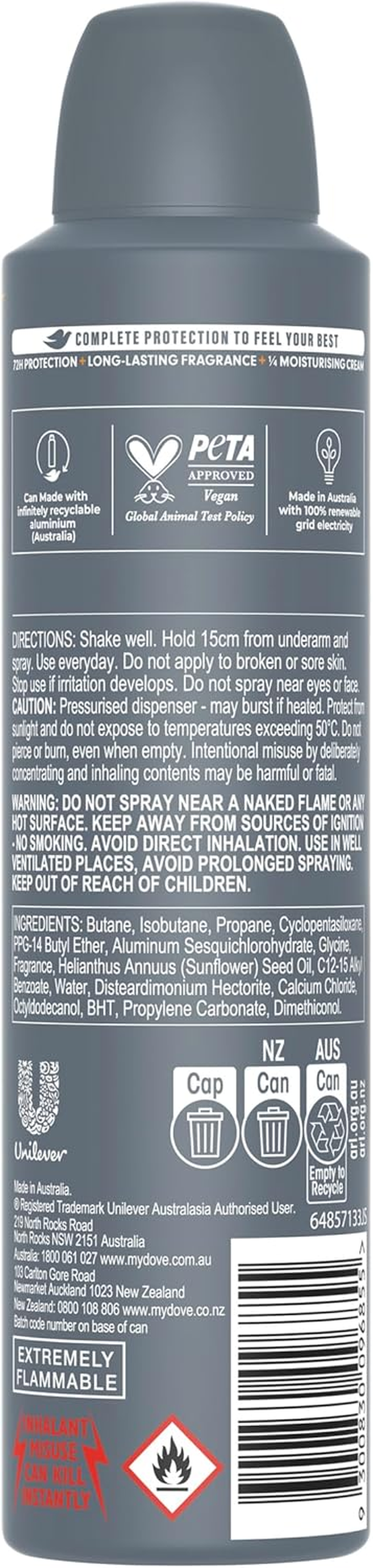 Dove Men+Care Advanced Sport Active Fresh Antiperspirant 250 Ml image number 1