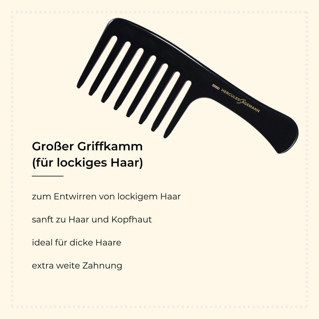 Hercules S&auml;gemann, Magic Star Comb, 9 Inches, 1 Set, (1 X 1 Piece), 5660 image number 2