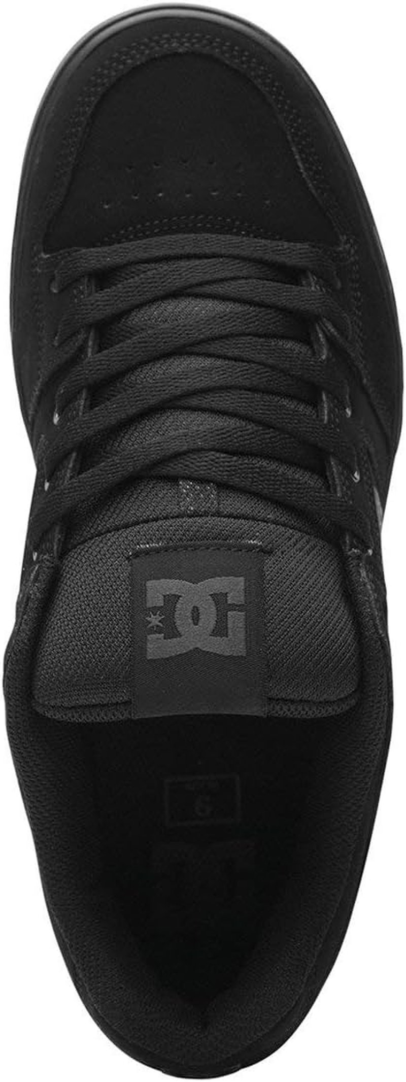 DC Men'S Pure Action Skate Shoe Skateboarding Pirate Black, 12.5 D US