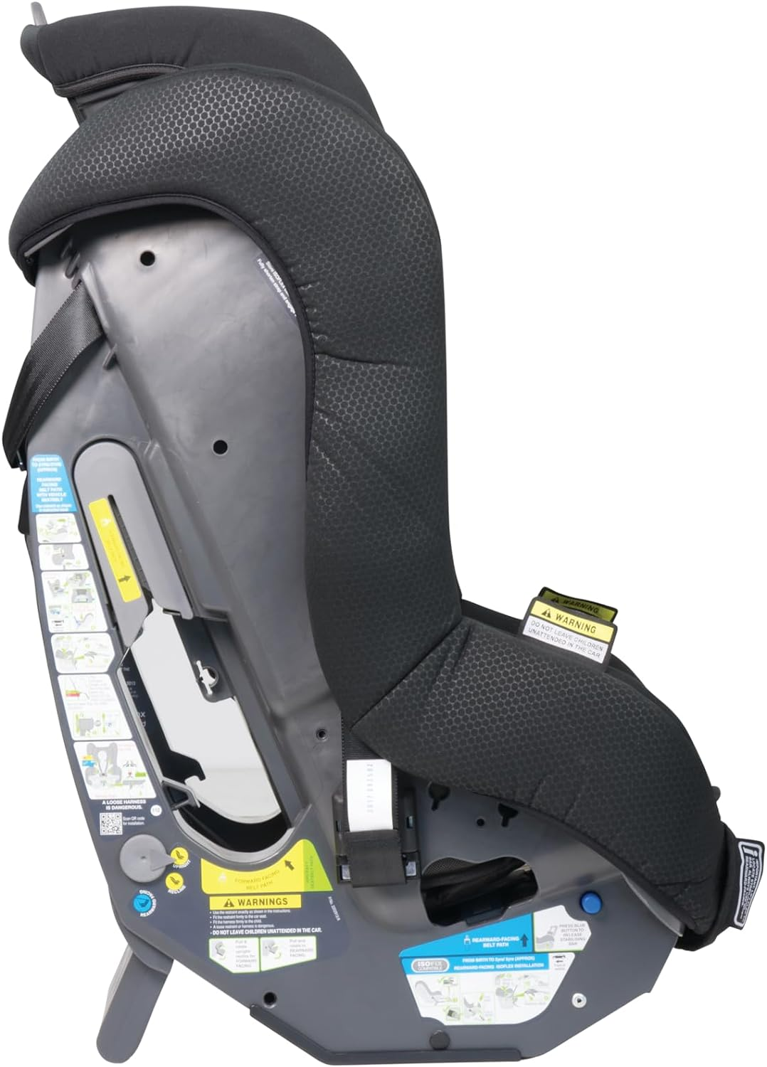 Safe-N-Sound Quickfix Convertible Car Seat, Rearward Facing (Birth &ndash; 12 Months) Forward Facing (12 Months &ndash; 4 Years), Baby Child Car Seat, Machine Washable Cover, Isofix, Black image number 4