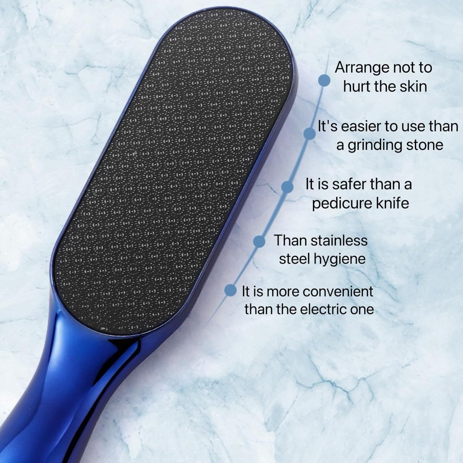 Beyond the Cream Foot File,Professional Foot File for Callus and Dead Skin Removal image number 5
