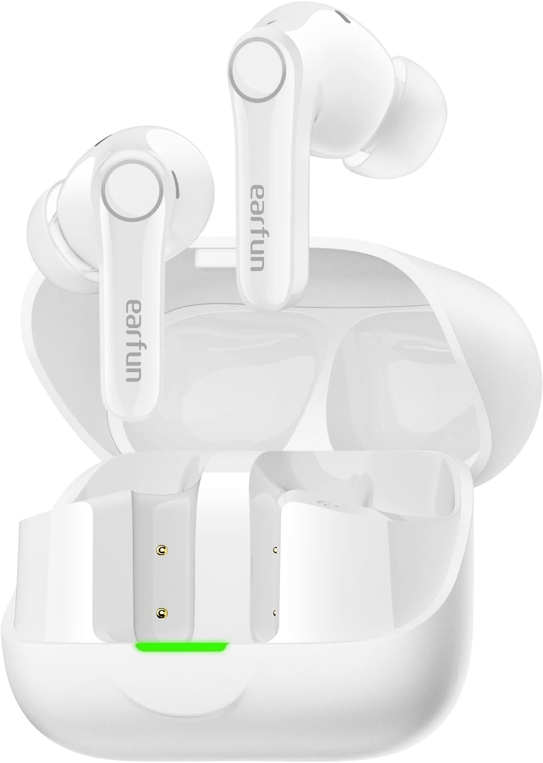 [2025 VGP Winner] Earfun Air Pro 4+ Adaptive Hybrid Noise Cancelling Wireless Earbuds Bluetooth 6.0,Qualcomm Snapdragon Sound, Aptx Lossless,Ldac Hi-Res Audio, 6 Mics AI CVC Call,54H Playtime, Black