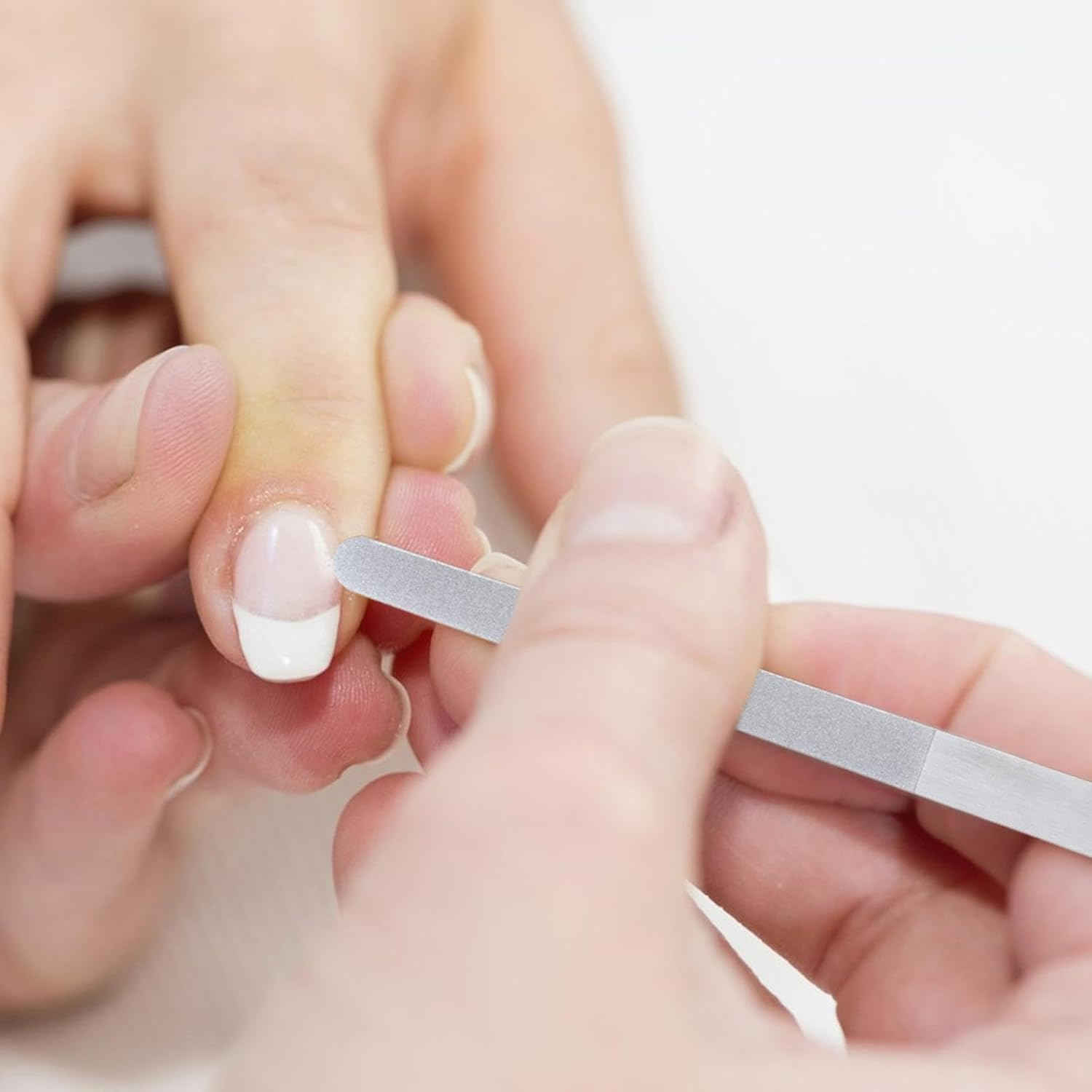 Nail File - Professional Nail Files | Toenail File | Metal Nail File | Long Coarse and Fine Grit for Shaping and Styling Natural and Artificial Nails, Long Lasting, Perfect for at Home Manicures image number 6