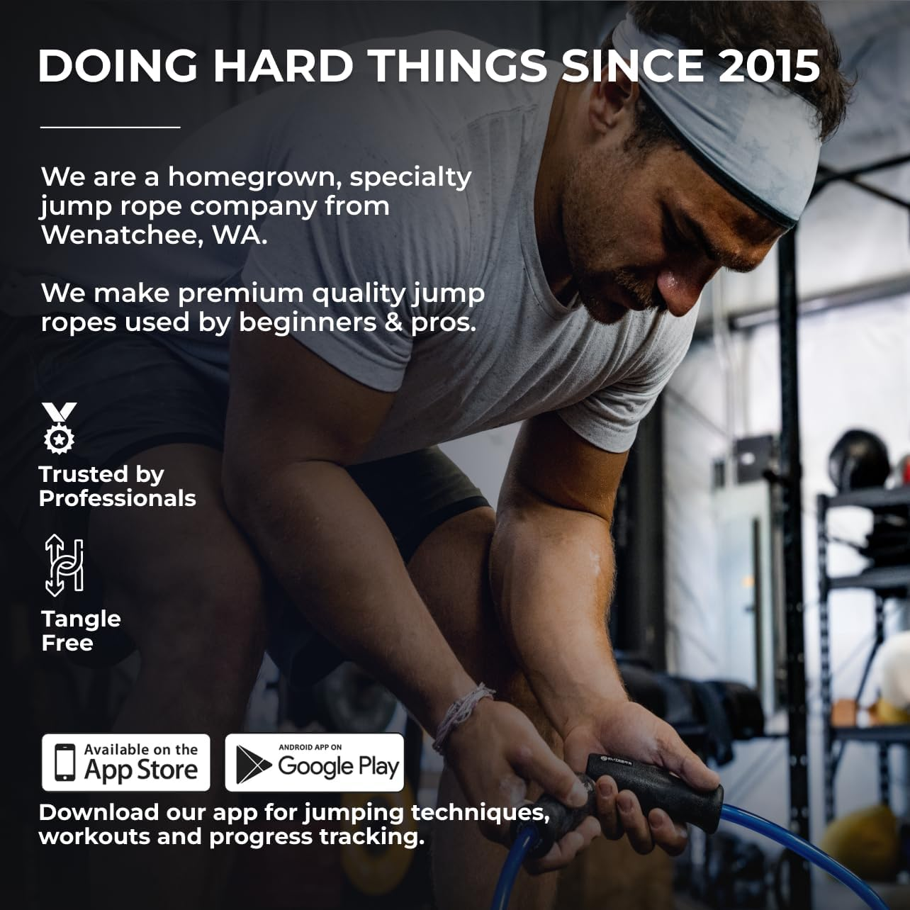 Elitesrs Muay Thai Power Rope 2.0 - Thick 12Mm PVC Cord - Heavy Training Jump Rope (1.3LB) - Upgraded with Dual Ball Bearings for Smooth Spin - Heavy Duty 4.75" Handles - Crimson Red - 9Ft image number 4