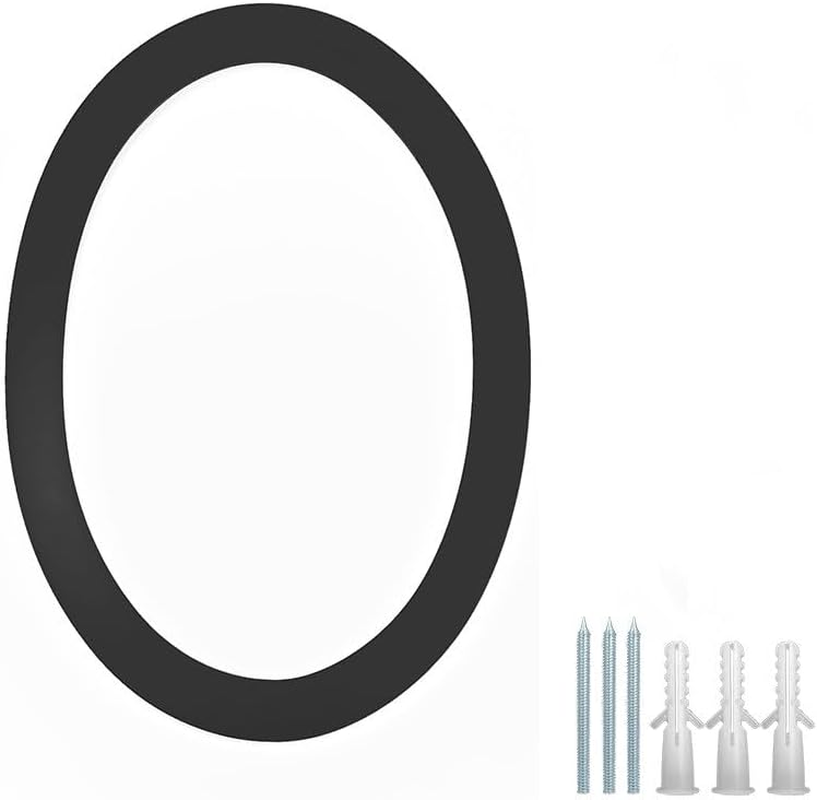 12" Large Stainless Steel Floating House Number, Metal Modern House Numbers, Mailbox Decor Number with Nail Kit for Outdoor Mailbox Yard Home Wall Doorgarage Gate,Coated Black (Black-4)