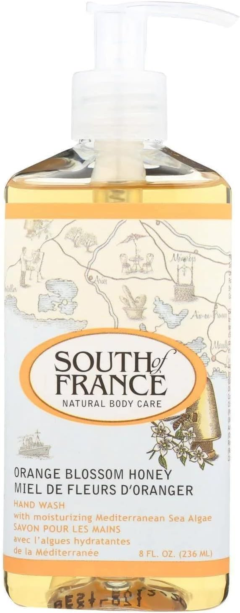 South of France - Hand Wash Orange Blossom Honey - 8 Fl. Oz. image number 1