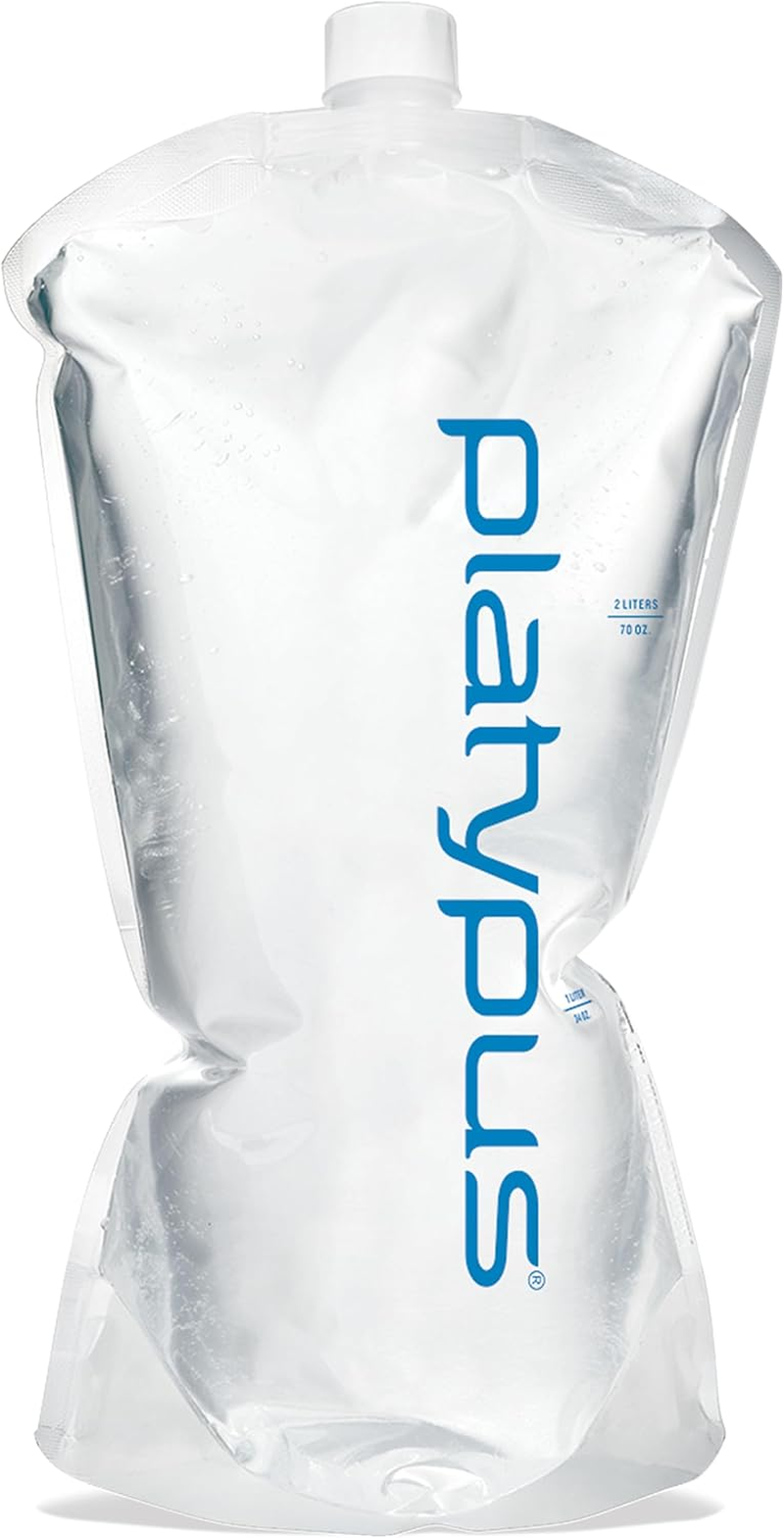 Platypus 40818076019 Platy 2-Liter Ultralight Collapsible Water Bottle