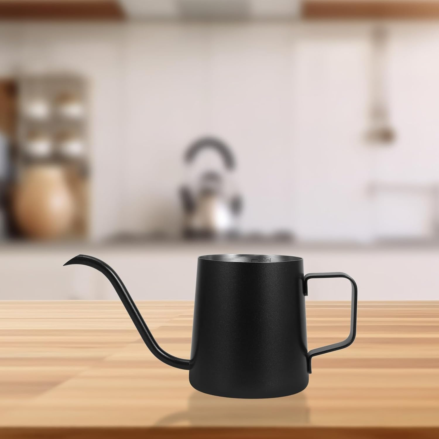 LABRIMP Gooseneck Coffee Brewing Kettle Stainless Steel Water Pot with Fine Spout and Easy-Grip Handle for Precise Pour-Over Coffee and Tea Brewing at Home image number 3