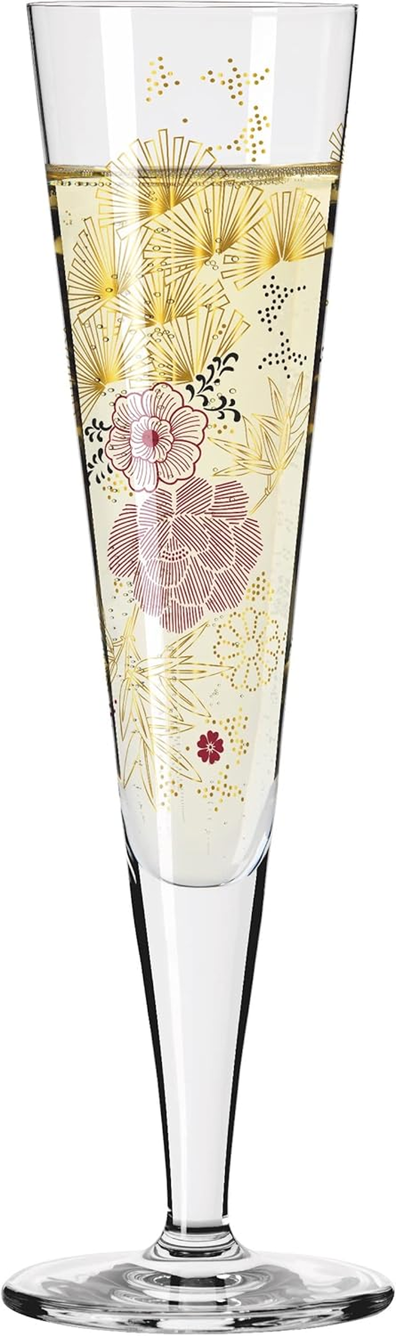 RITZENHOFF Goldnacht No. 20 Series 1071020 Champagne Glass 200 Ml Elegant Designer Piece with Real Gold Made in Germany image number 2