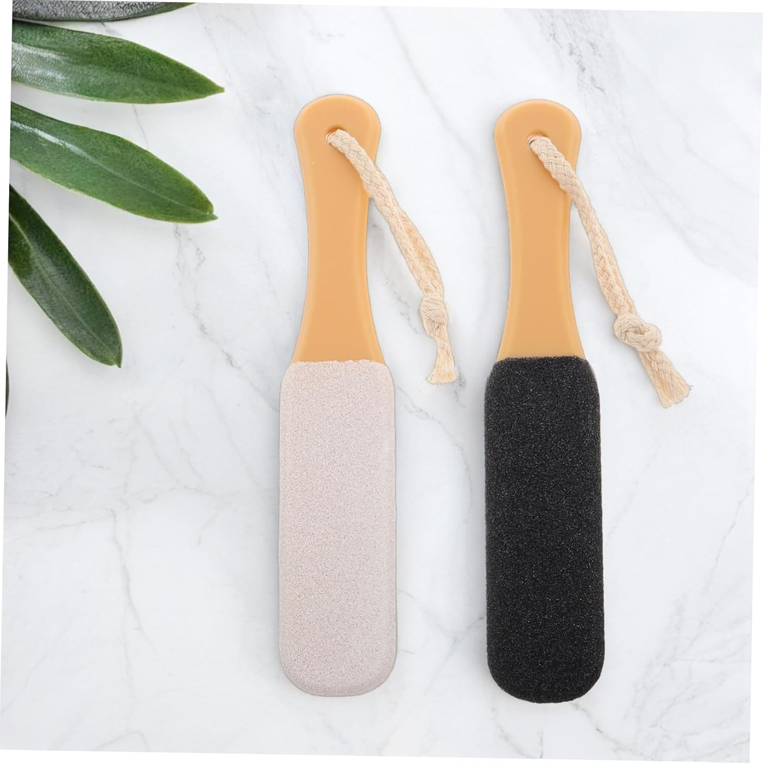 2Pcs Foot Scrub Callus Remover for Pedicure Foot Files for Dead Skin Heels image number 2