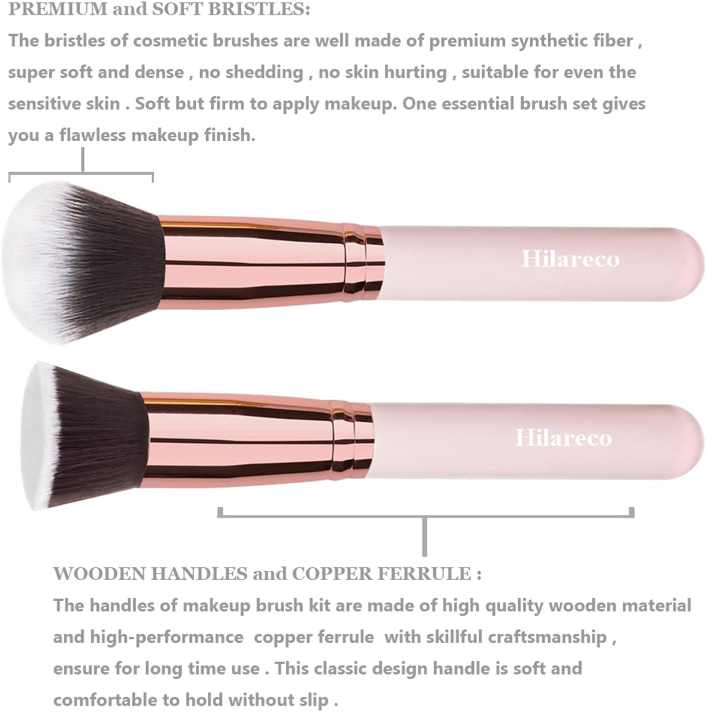 2 PCS Mushroom Head Air Cushion CC Cream Nature Foundation,Foundation Brush Powder Brush,Moisturizing Concealer, Bright Makeup Base Long Lasting with Mushroom Makeup Sponge (2PCS #01 Ivory) image number 6