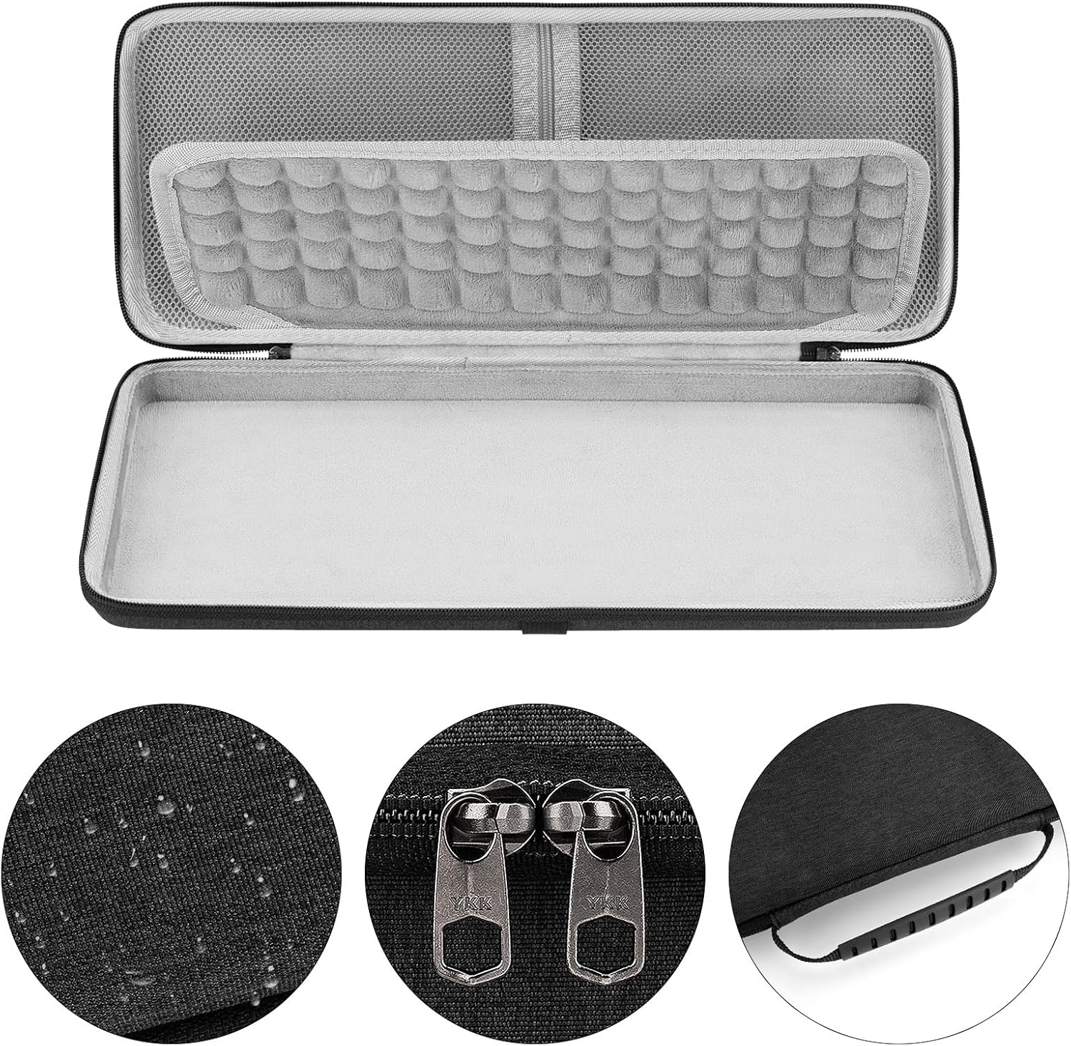 Geekria Hard Shell Travel Carrying Case, EVA Protective Bag Compatible with Blackmagic Design ATEM Mini Pro (Dark Gray) image number 2