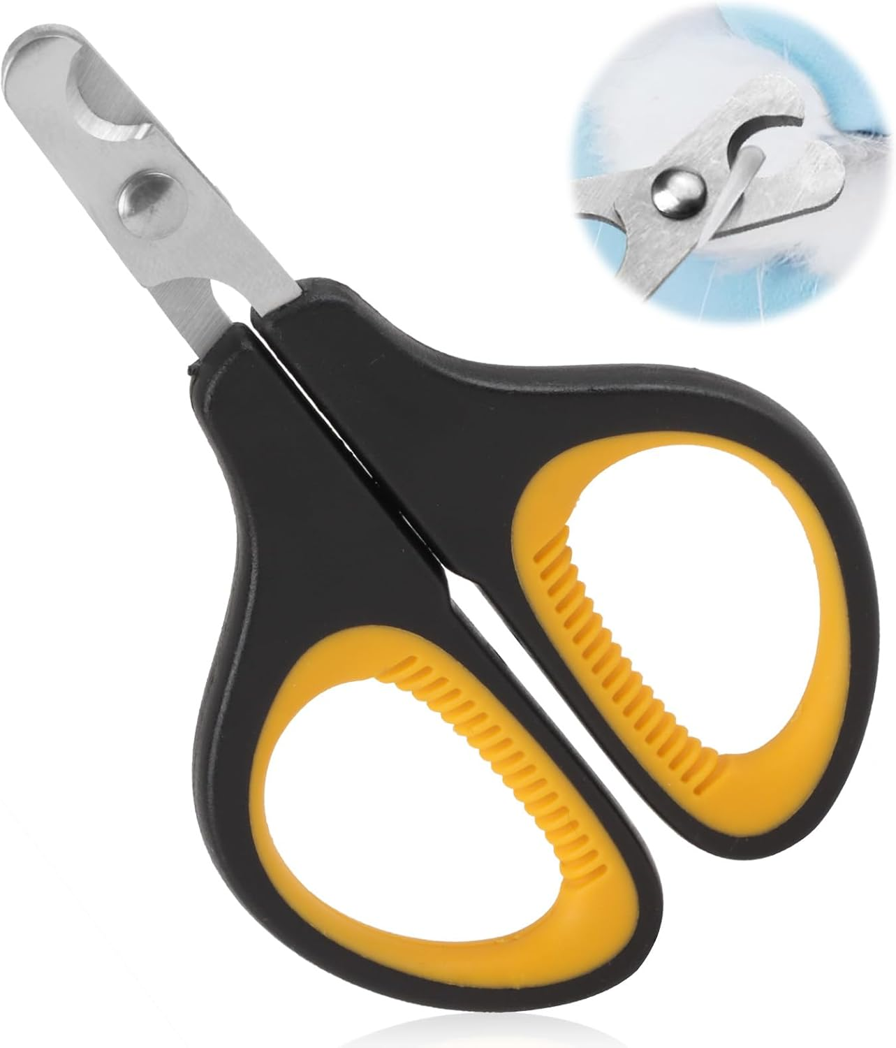Cat & Dog Nail Clipper - Professional Pet Grooming Trimmer Tool for Small Animals Such as Tiny Dogs, Cats, Puppies, Kittens, Birds, Hedgehogs, Ferrets, Rabbits and Hamsters image number 6