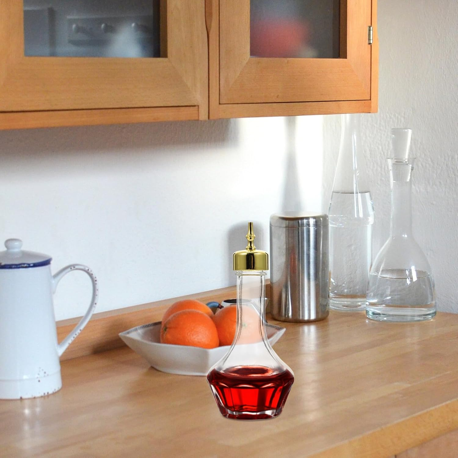 Amosfun 50Ml Glass Bitters Bottle with Dash Top Cocktail Shaker Bar Bartender Tool for Home and Restaurant Use image number 3