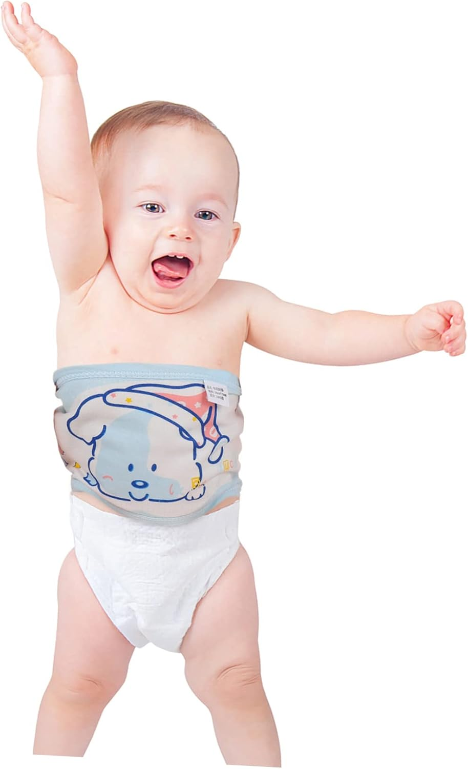 2Pcs Navel Belt Belly Wrap Newborn Belly Bands Cotton Swaddle Mom Postpartum Care image number 2