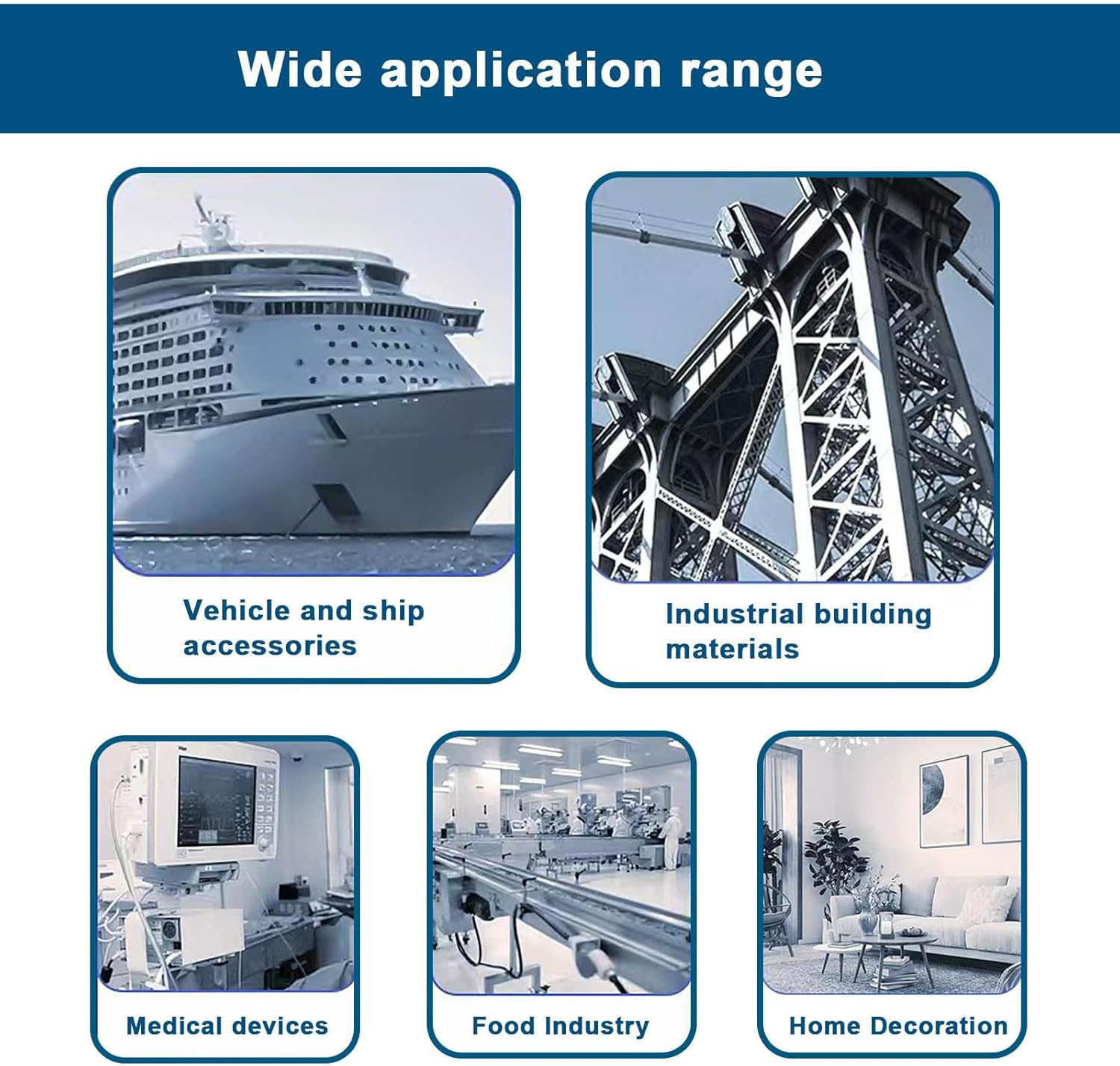 Ecsing 4Pcs 316 Stainless Steel Swivel Double Shackle M6X67Mm Double Jaw Shackle Jaw Anchor Connector for Garden, Yard, Boat, and Outdoor Use image number 3