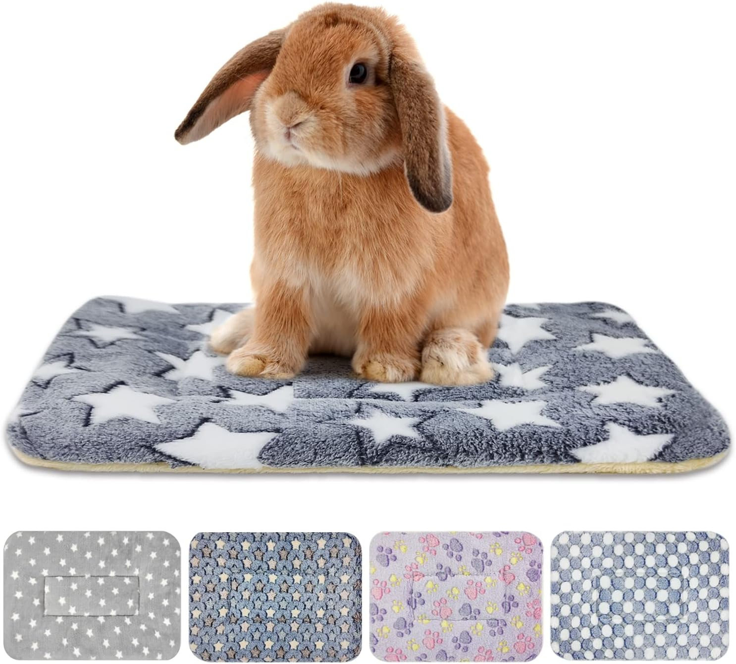 5 Pcs Guinea Pig Beds Soft&Warm Hamster House Rabbit Bunny Accessories Ferret Hedgehog Chinchilla Squirrel Supplies Small Animal Sleep Pad image number 1