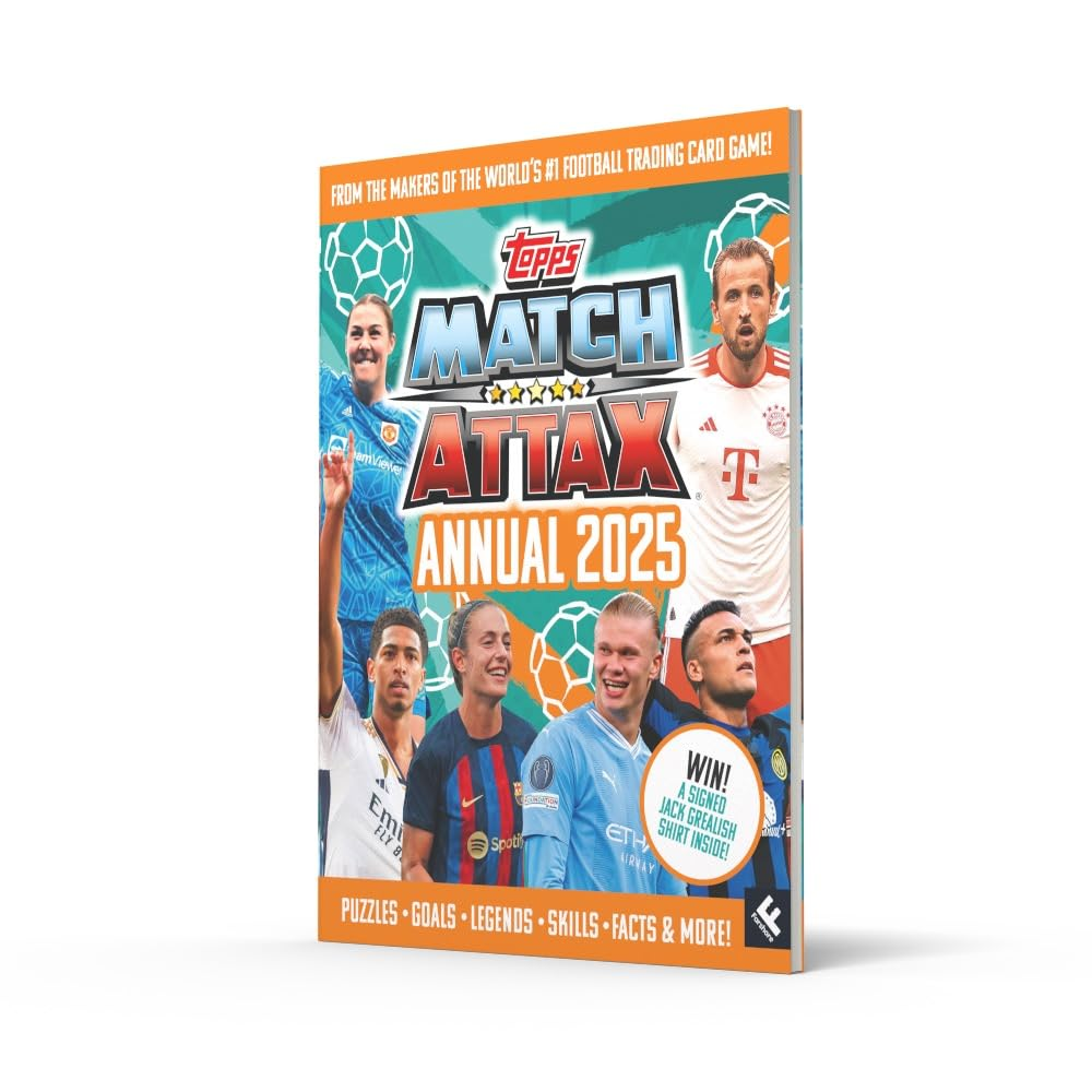 Match Attax Annual 2025: the Brand New and 100% Official Companion to the Ultimate Trading Card Game. Featuring the Biggest Teams and Greatest Players with Facts, Stats, Puzzles for Football Fans! image number 5
