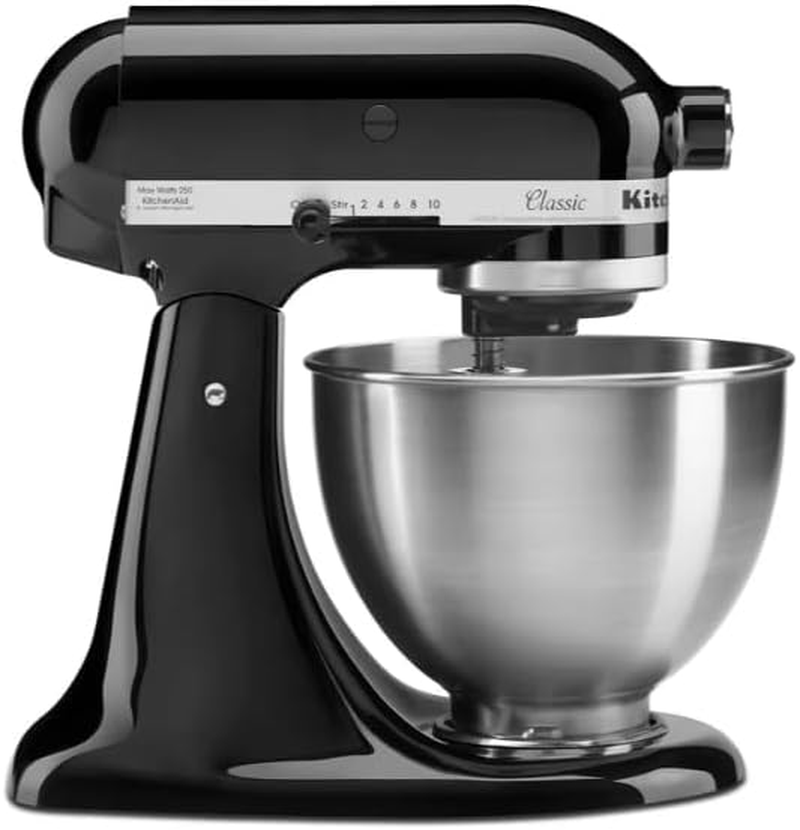 Kitchenaid KSM45 Classic Stand Mixer with Bowl, Onyx Black