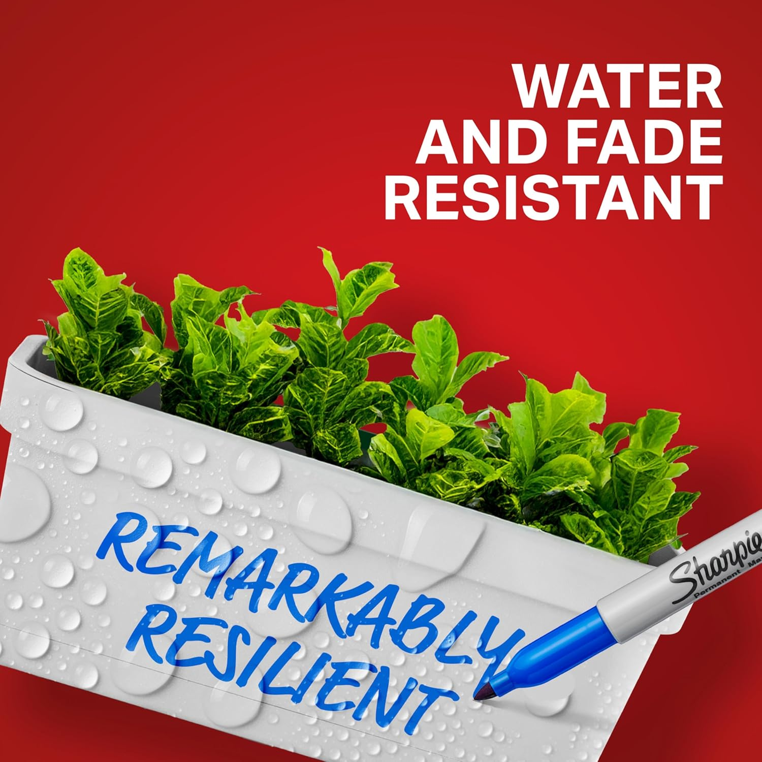 SHARPIE 30217PP Permanent Markers, Fine Point, Assorted Colours, 8 Count image number 1