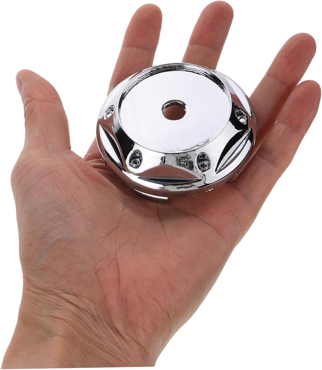 JUMPLAWN Car Wheel Center Cap 4Pcs Wheel Center Caps for Rims Automotive Hubcap Cover for Car Enhance Vehicle Appearance image number 4