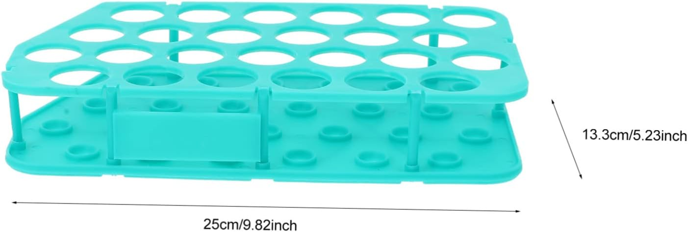 SOLUSTRE Centrifuge Tube Rack 50Ml 25 Holes Detachable Single-Sided Lab Tube Holder for Scientific Research Industrial and Laboratory Use image number 6