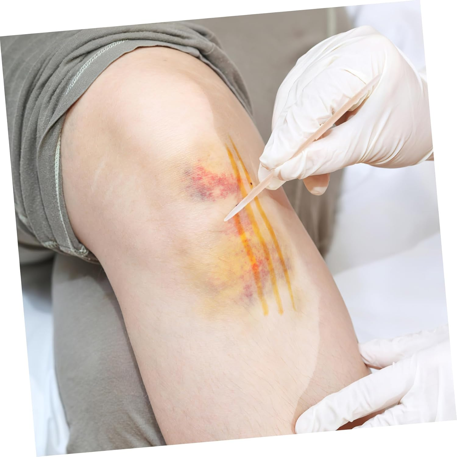 High Precision Double Pointed Cotton Swabs Wooden Handle Sterilized for Beauty Routine Cleaning image number 5