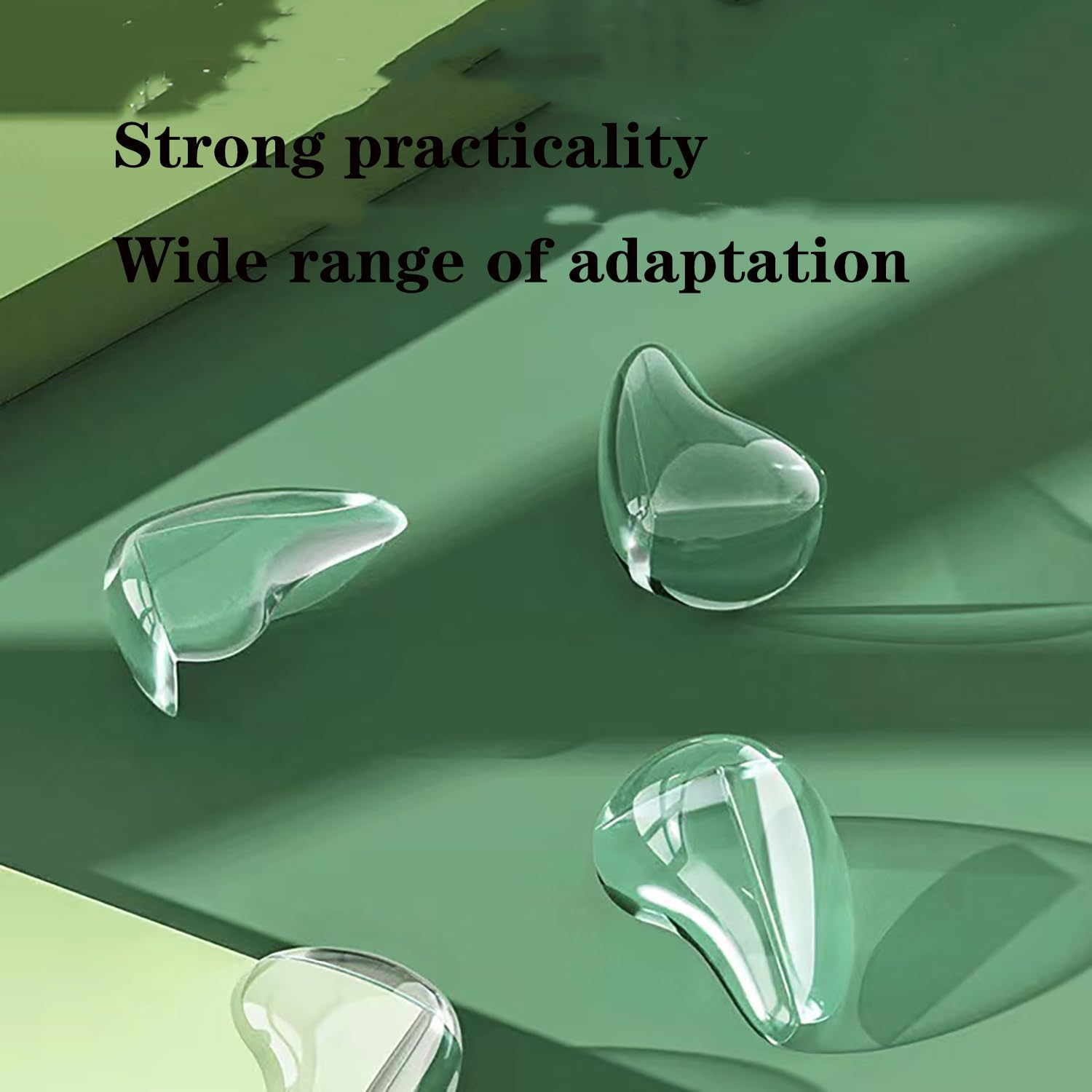 10 Pack Anti-Collision Angle Soft Transparent Furniture Corner Protectors Table Edge Corner Guards Corner Protector Clear Safety Bumper image number 5