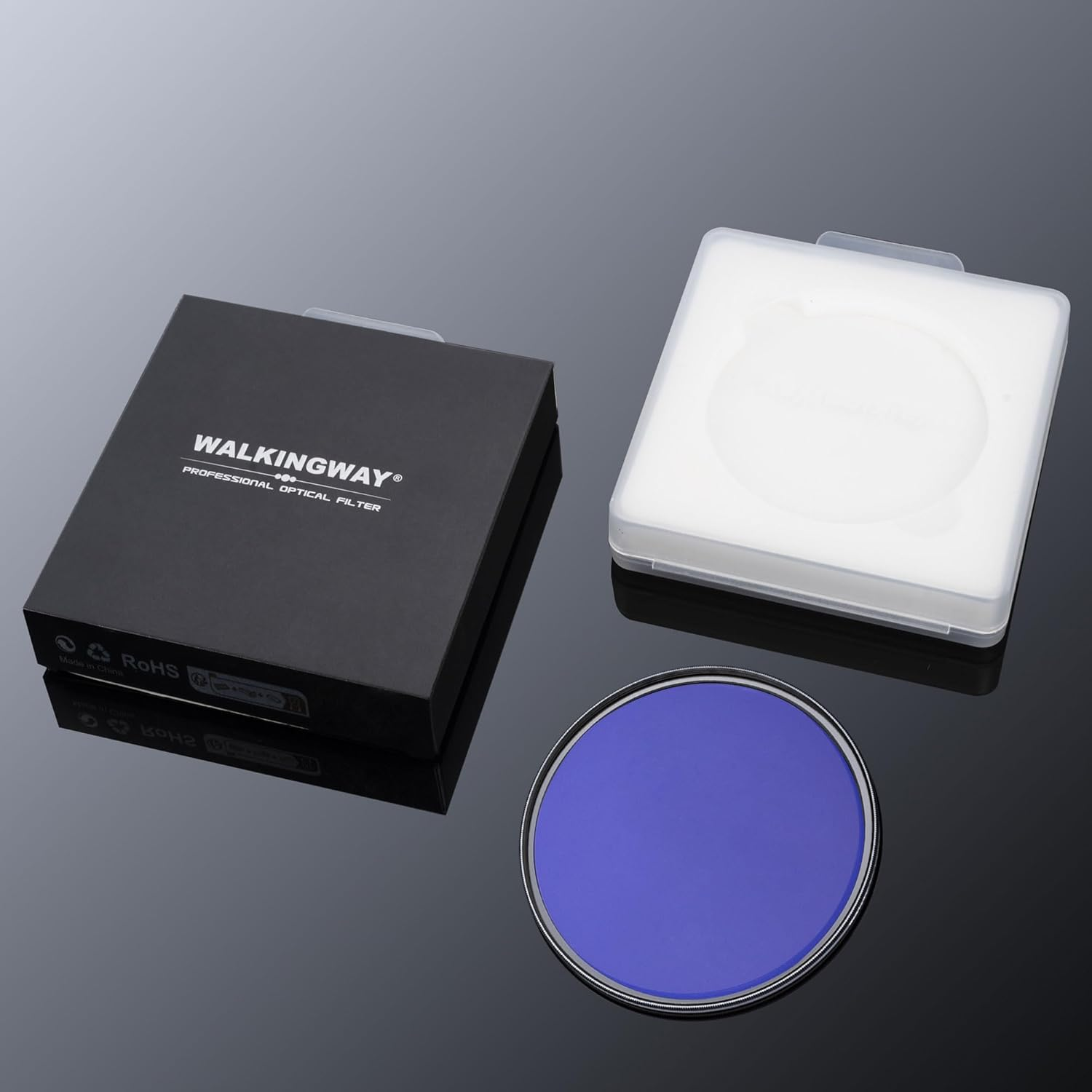 Walkingway 77Mm Retro Soft Filter Film Camera Effect Vintage Pro-Mist Warm Diffusion Lens Filter for Portrait Architecture Landscapes image number 1