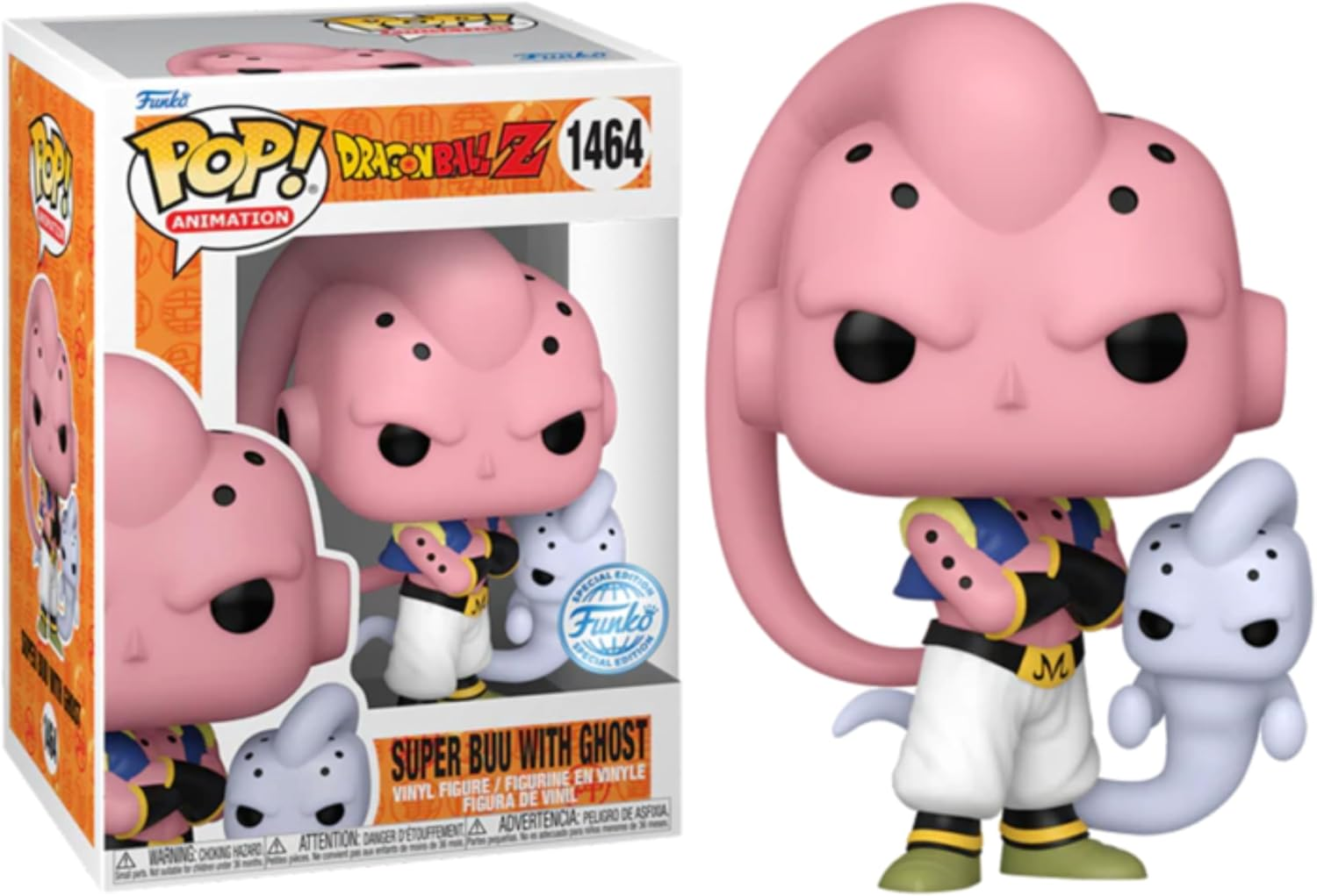 Dragonball Z - Super Buu with Ghost US Exclusive Pop! Vinyl image number 1