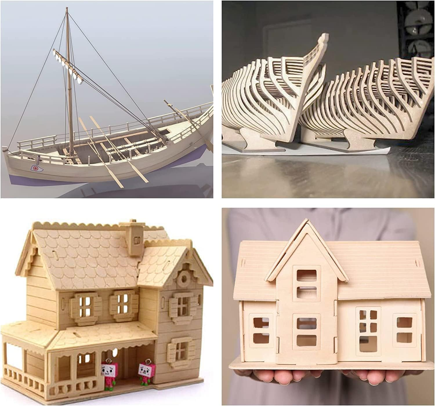 12 Pack Balsa Wood Sheets,200X100X1Mm Thin,Unfinished Plywood Square Light Craft Model Craft Wooden Plate for Airplane,Boat,Craft Model image number 5