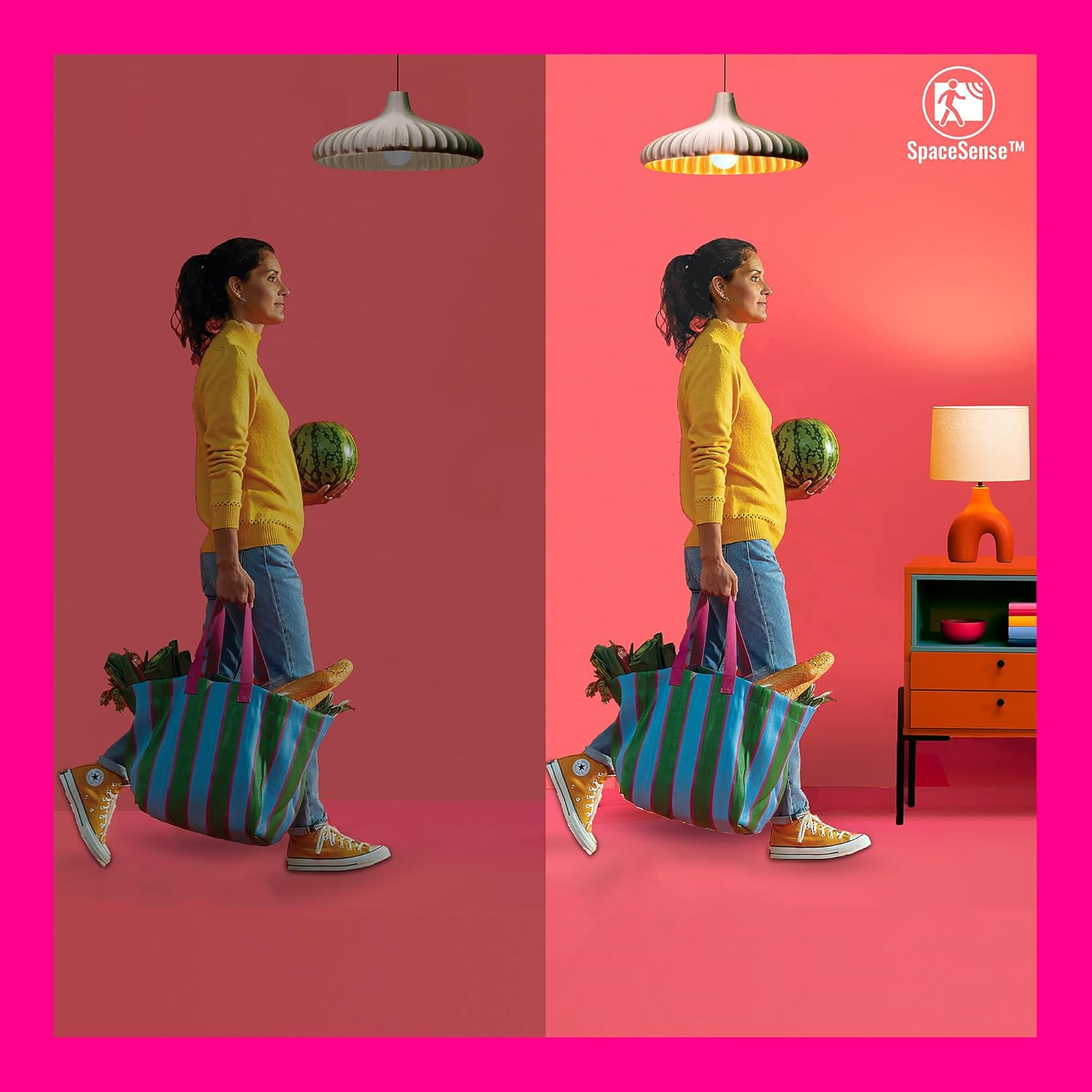 Wiz Color Fancy round P45 E14 Smart LED Bulb image number 1