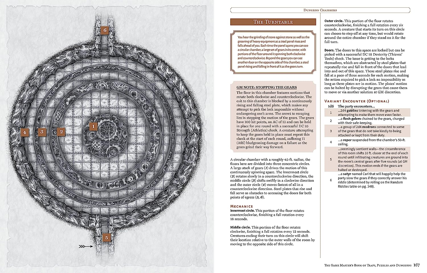 The Game Master'S Book of Traps, Puzzles and Dungeons: a Punishing Collection of Bone-Crunching Contraptions, Brain-Teasing Riddles and ... Locations for 5Th Edition RPG Adventures image number 1