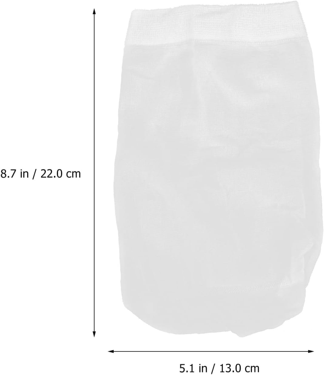 Kisangel 30Pcs Jumbo Skimmer Sock for Pool Cleaning Elastic Pool Filter Skimmer Basket Bags image number 2