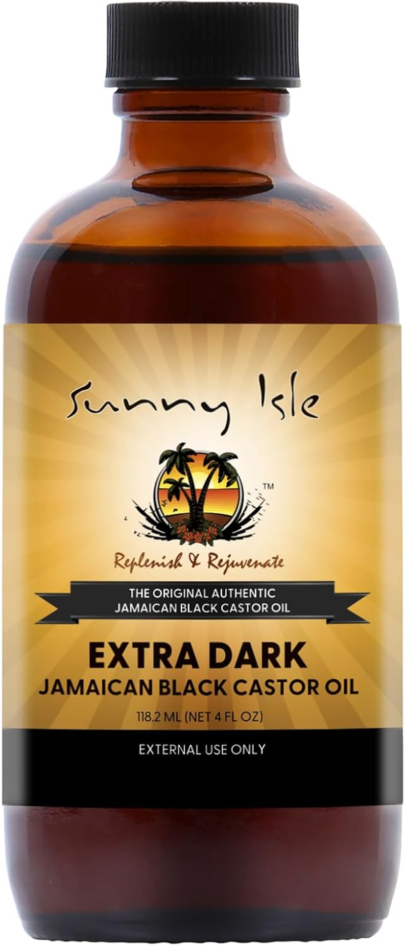 Sunny Isle Jamaican Black Castor Oil Extra Dark, 4 Fluid Ounce image number 6