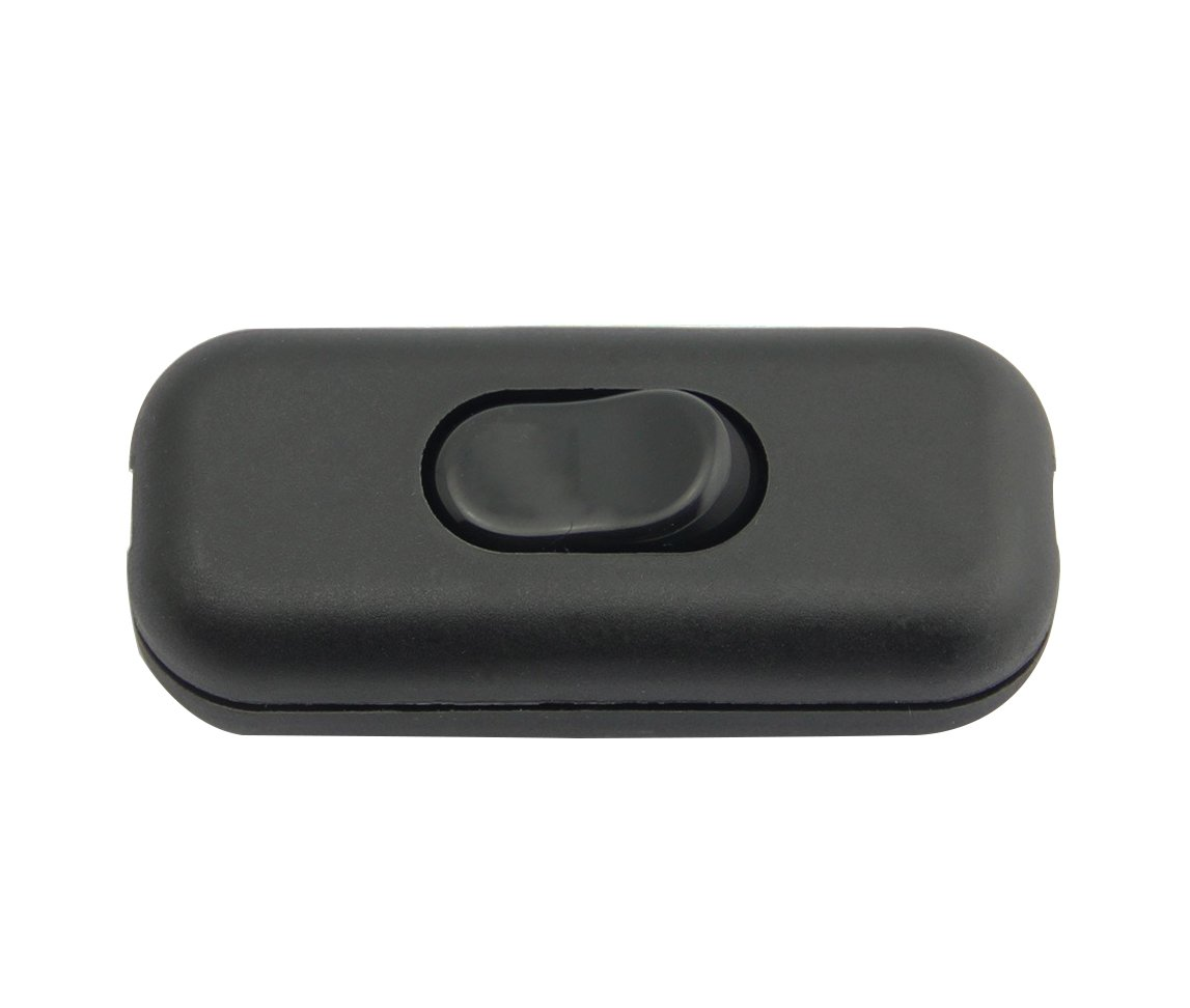 Intermediate Switch / [2 Pack] Sftlite Black Inline Switch Use Inline 2 or 3 Core Cord Intermediate Switch, Light Switch Light/Lamp Switch image number 6