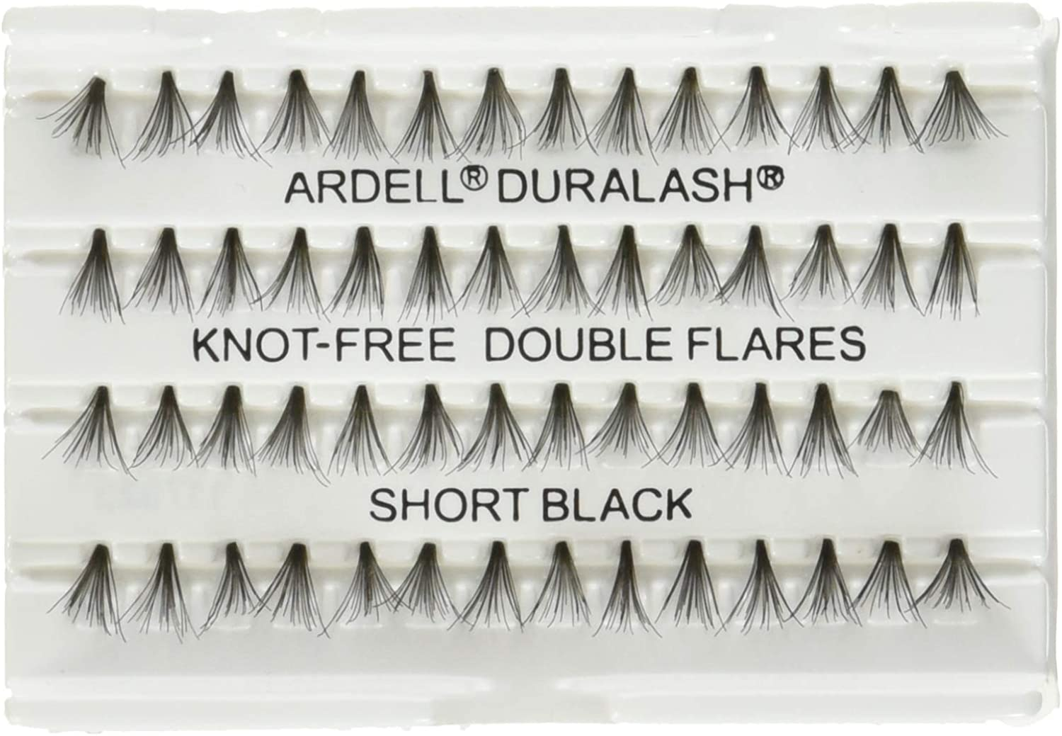 Ardell Double Knot-Free Short Individuals Lashes, Black, Short (61484) image number 5