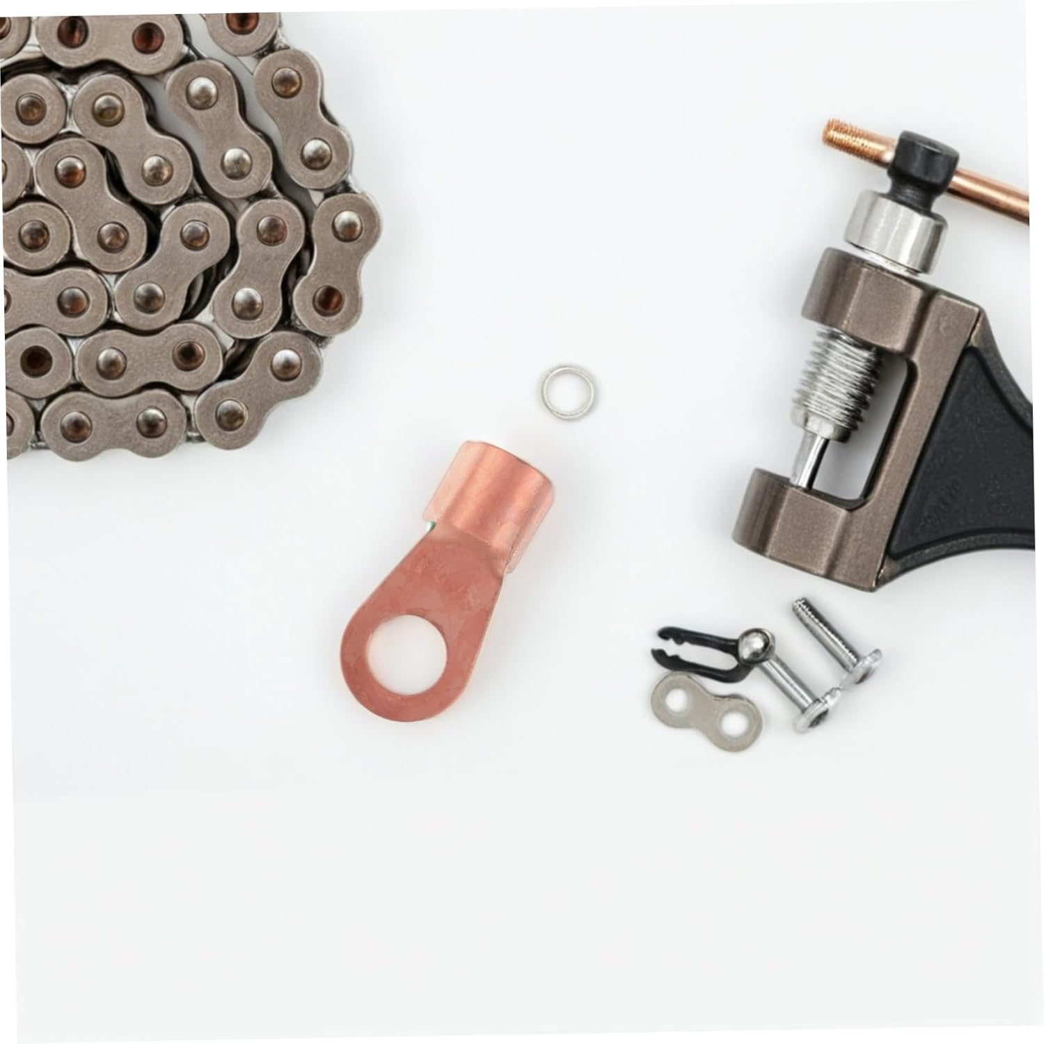 Garneck 20Pcs Sturdy Grounding Clip Tail Connector for Magnetic Welding Wire Tail Automotive Welding Ground Clamp image number 1