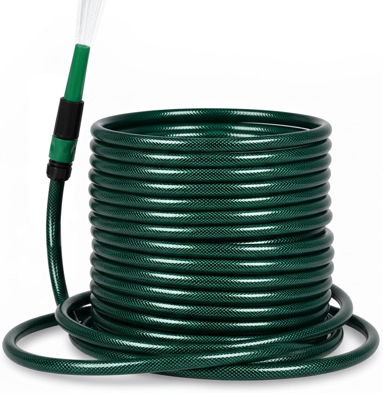 Advwin Garden Hose 15M/50Ft, Water Hose with Nozzle, No Kink and Lightweight Garden Water Pipe, High Burst Strength, 1/2", 3-Layer Weaving Design, Leak-Proof image number 5