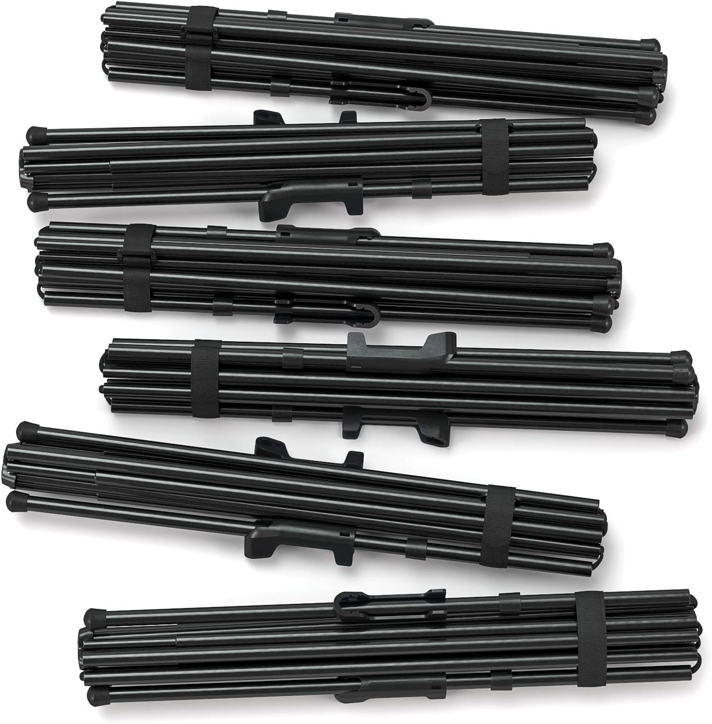 ARTEZA Black Steel Display Easel, 63" Tall, Pack of 6, Portable, Easy Assembly, Sturdy, Ideal for Trade Shows, Presentations, Posters, Art Displays, and Canvases image number 3