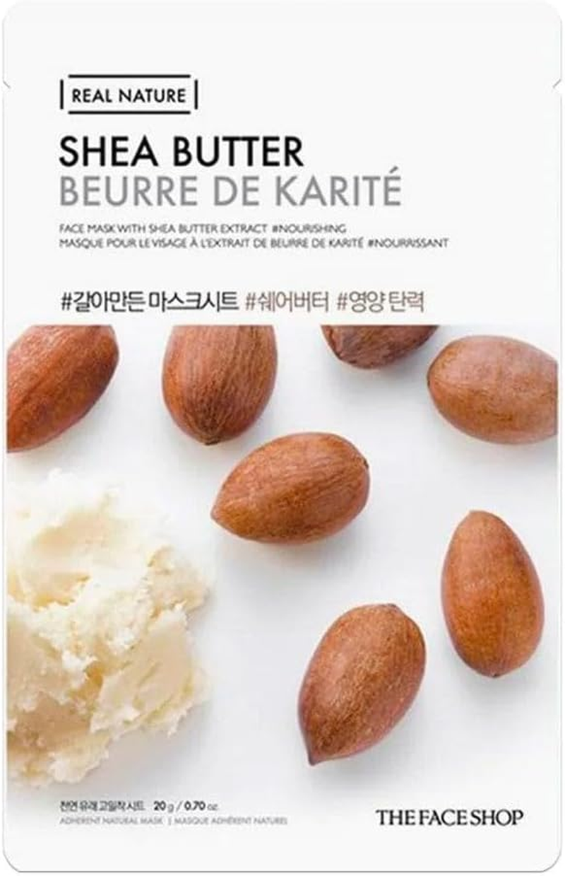 The Face Shop Real Nature Shea Butter Face Mask Sheet 20 G, 20 G image number 2