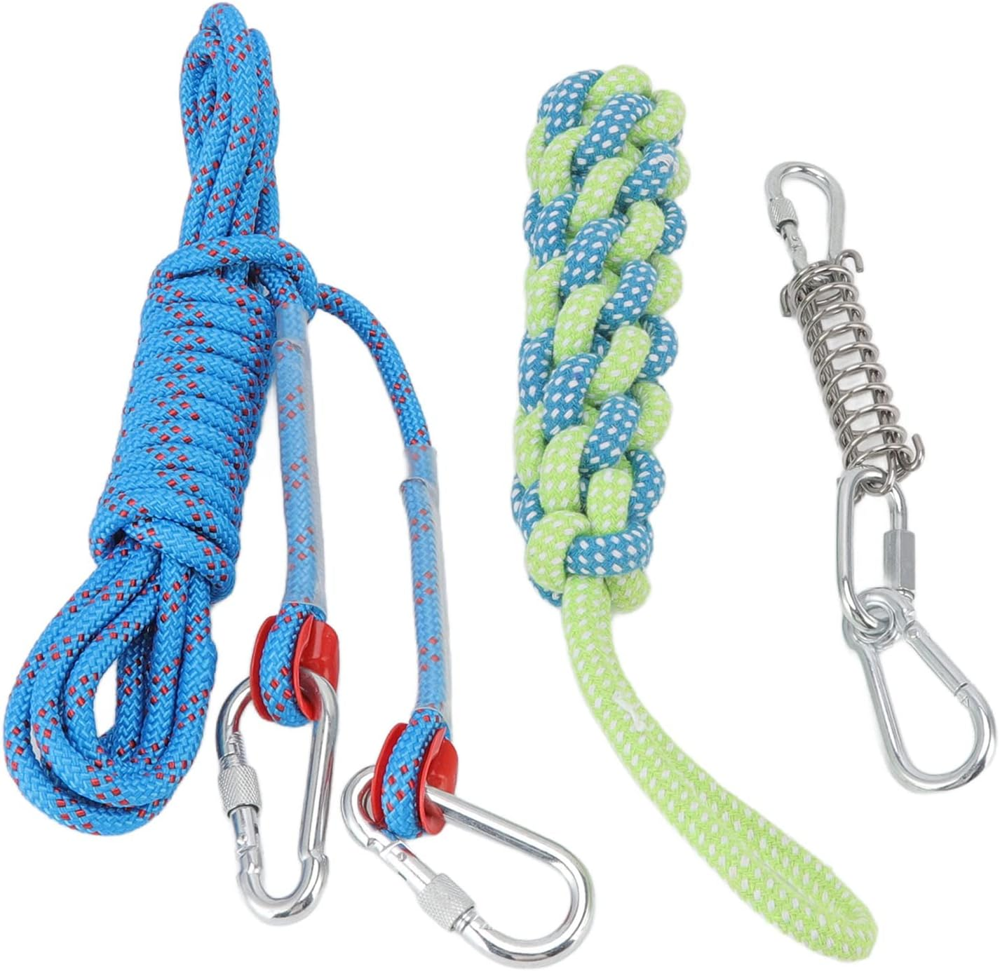 Spring Pole Dog Rope Toy Muscle Builder Interactive Dog Hanging Rope Toy for Small Medium Large Dogs Can Withstand Small, Medium and Large Dogs image number 4