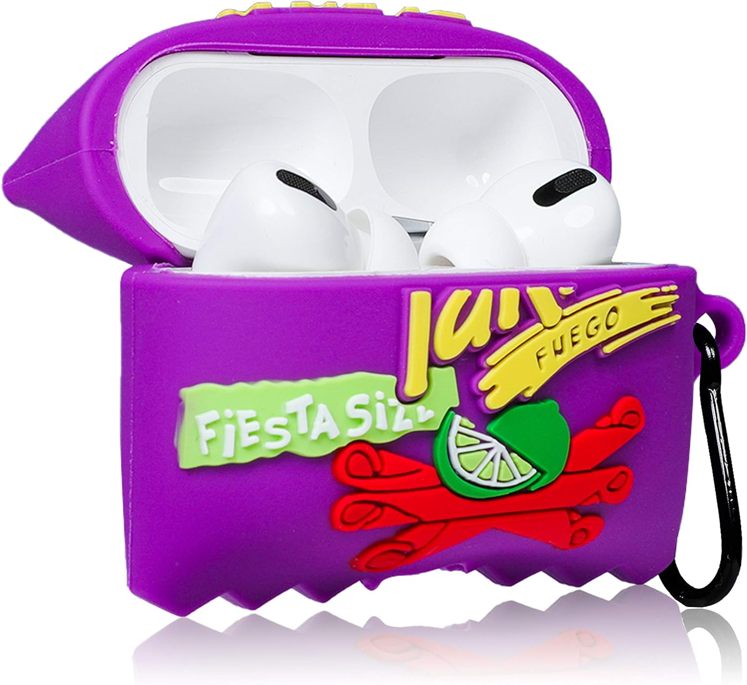 Oqplog for Airpod Pro 2019/Pro 2 Gen 2022 Case - Taki Biscuit, Food Cute 3D Cartoon Funny Kawaii for Airpods Pro Soft Silicone Cover Fashion Cool Fun Air Pods Pro Cases for Girls Women Boys Girly Teen image number 2