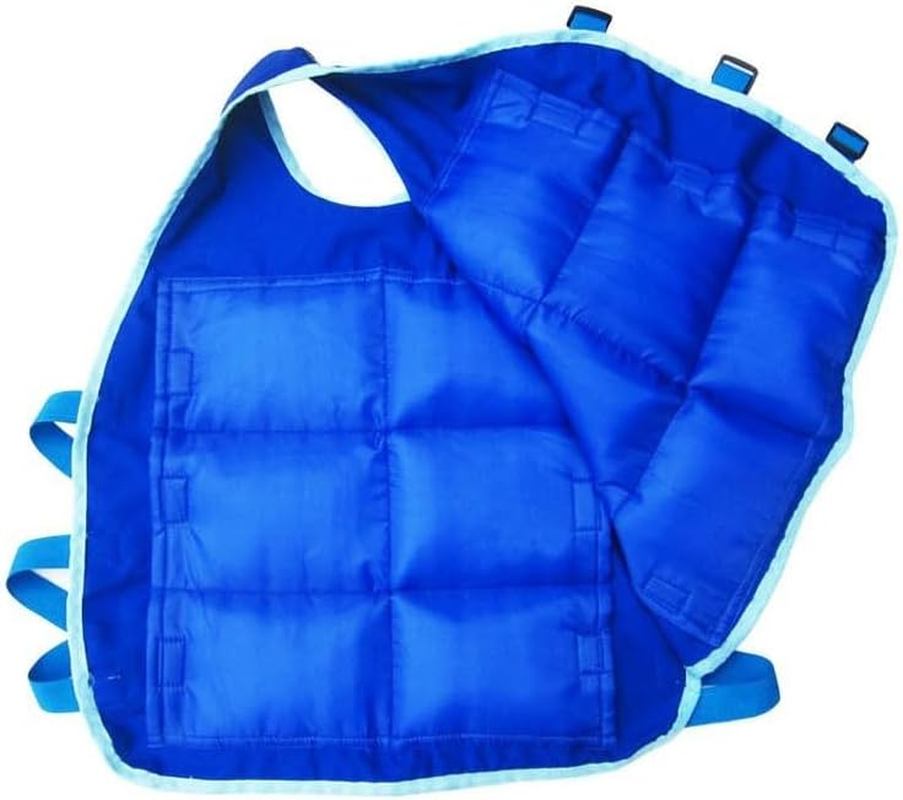 Cooling Vest with Ice Packs Summer Cooling Vest for Men and Women Adjustable Outdoor Heat Relief Tactical Ice Vest for High Temperature Environments Reusable Ice Pack Included