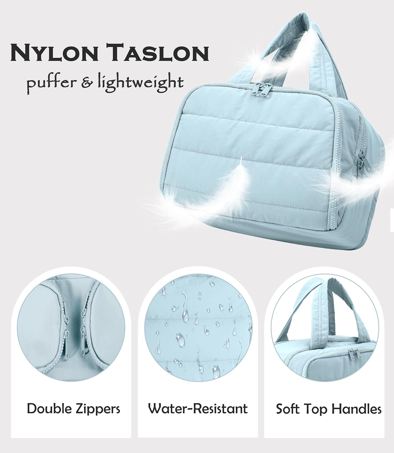 BUZFOWU Toiletry Bag - Black image number 7