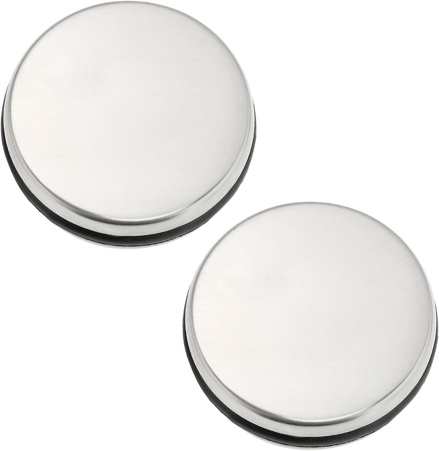 2Pcs Bath Drain Stopper 35Mm Stainless Steel Pop up Plug Sink Tap Push Button Pop Click Clack up Plug Suitable for Kitchen Bathroom Sink image number 5