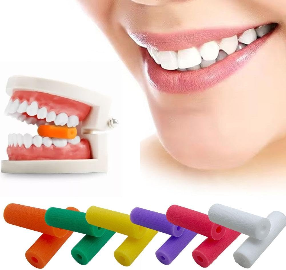Orthodontic Chews, Orthodontic Silicone Chews, Suitable for People with Braces, 6 Colors and Flavors image number 2